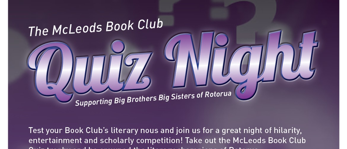 The McLeods Book Club Quiz Night
