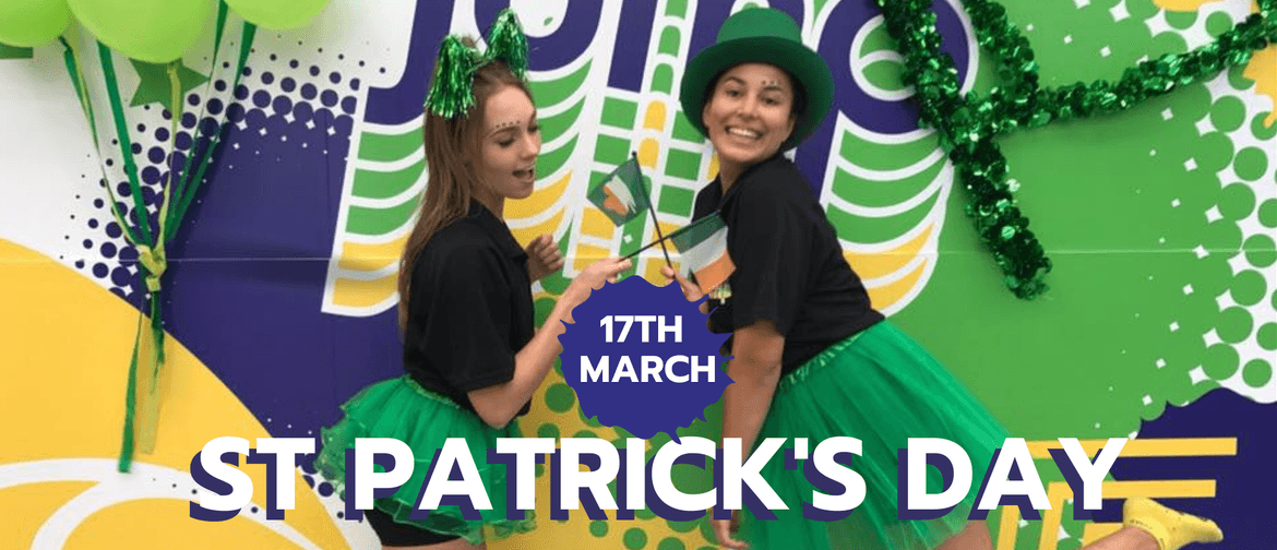 Celebrate St Patrick's Day at JUMP North Shore