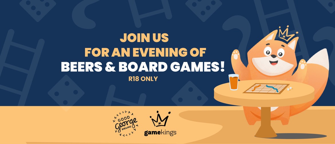 Board Games Night at Good George, hosted by Game Kings!