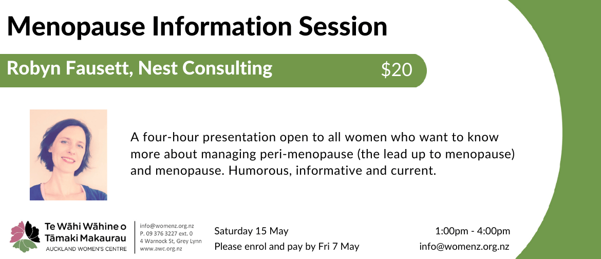 Menopause Information Session