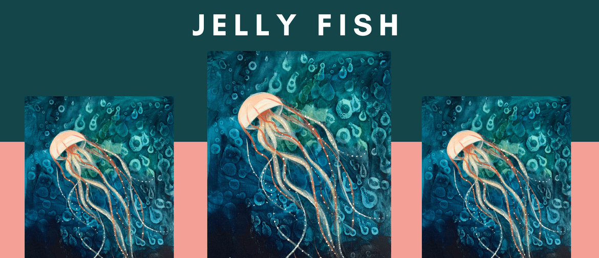 Jellyfish - Painted Hamilton - Paint and Wine