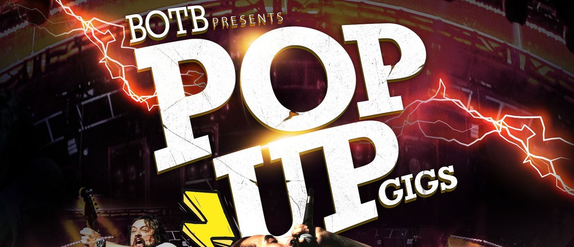 BOTB Presents POP UP GIGS - A ROLLING STONE