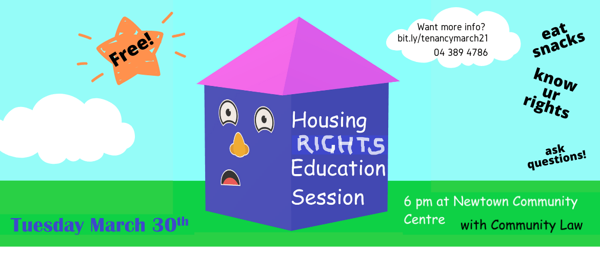 Newtown Education Session on Tenancy and Housing Law