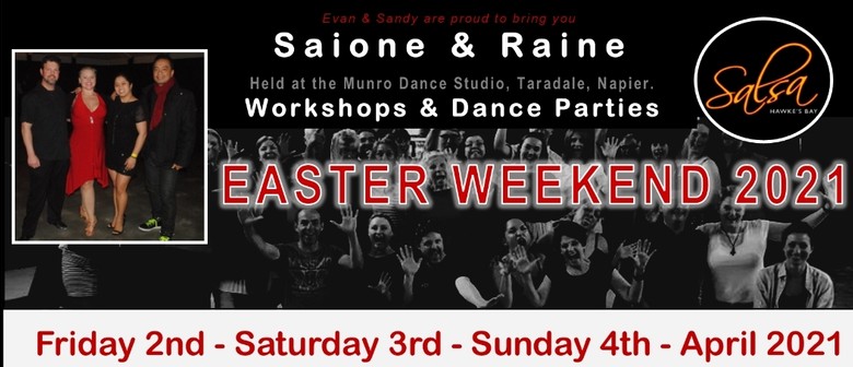 Latin Dance Workshops & Party - with Saione, Raine & Adrian.