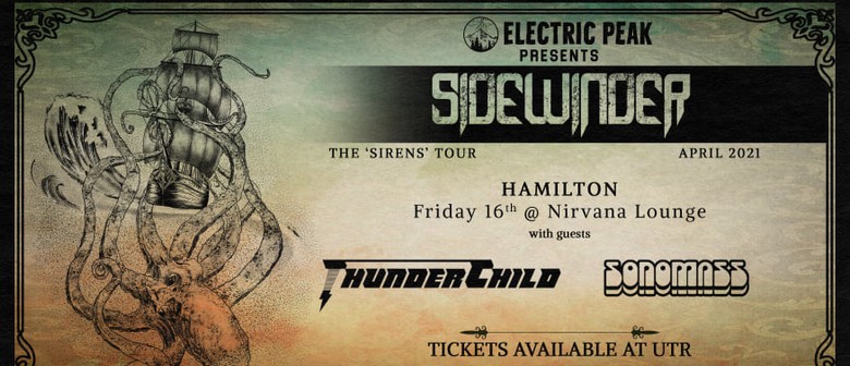 Sidewinder - The 'Sirens' Tour 2021 - Hamilton