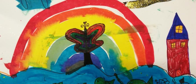 Storms & Rainbows - School Holiday Art