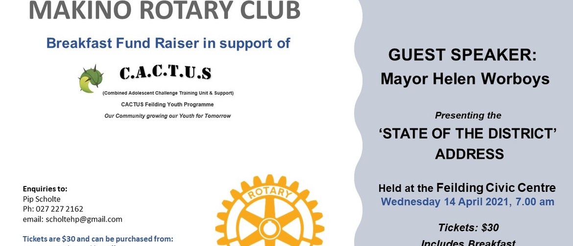 Makino Rotary Club Breakfast Fundraiser
