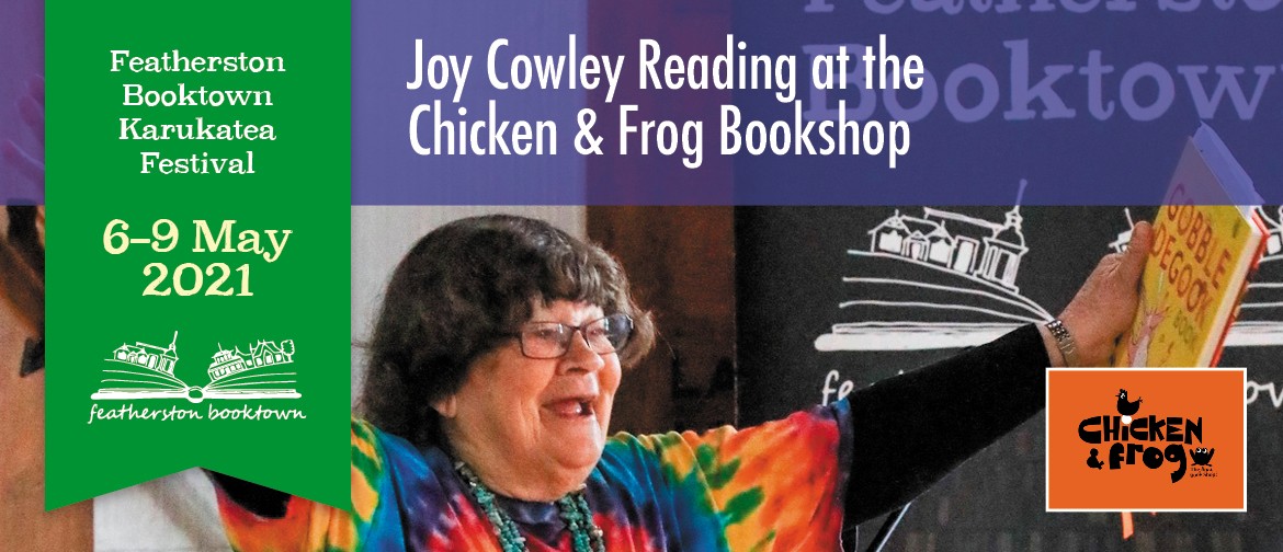 Joy Cowley Reading At The Chicken & Frog Bookshop