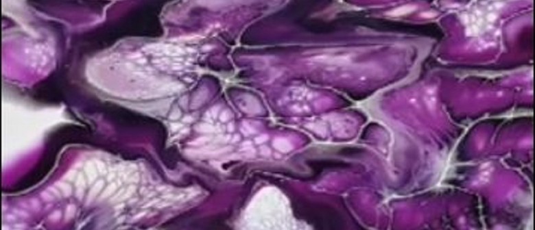 Acrylic Pouring - New Bloom Technique