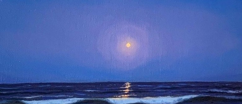 Wine and Paint Party - Moonlit Waves