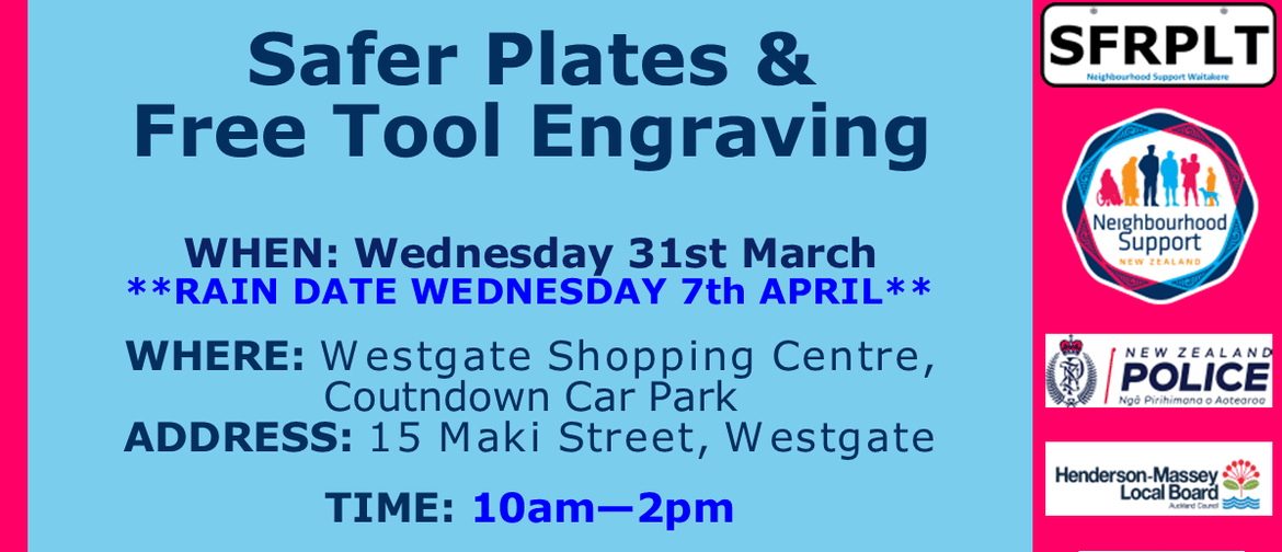 Safer Plates & Tool Engraving