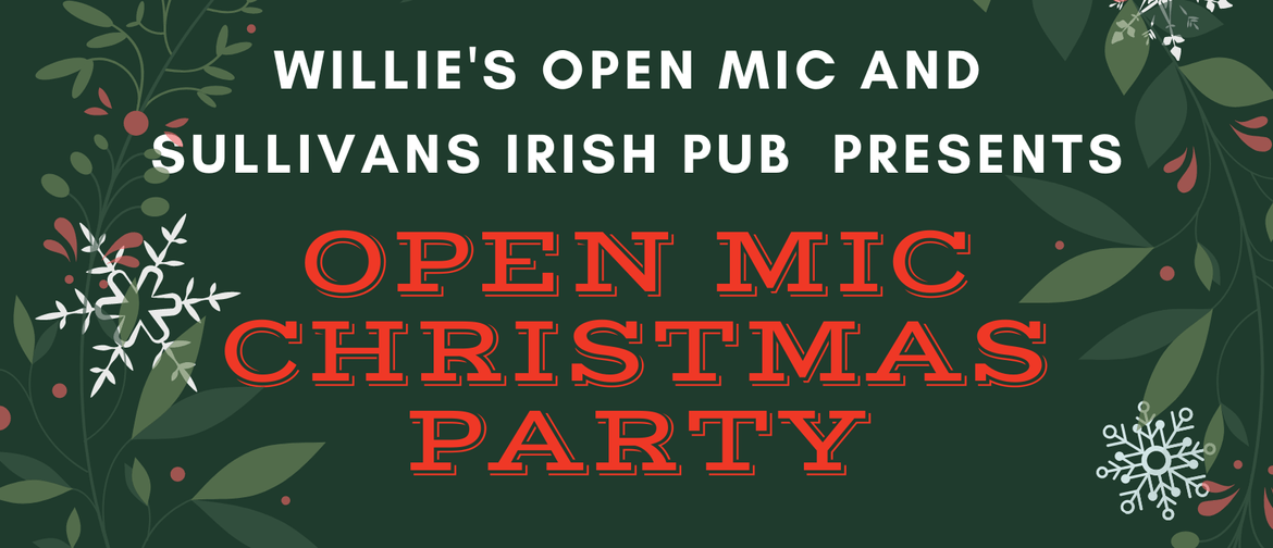 Willie's Open Mic Big Christmas Party