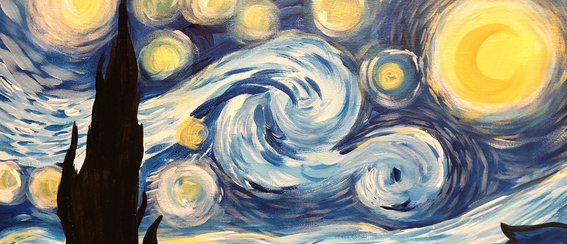 Paint and Wine Night - A Starry Night