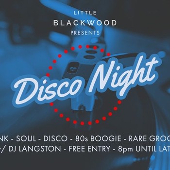 Disco Night  w/ DJ Langston