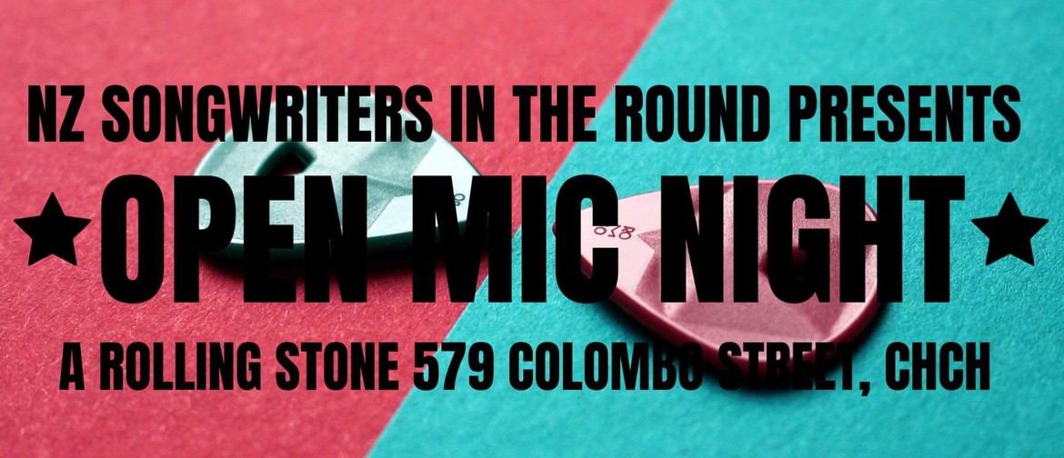 NZ Songwriters in the Round Open Mic Night
