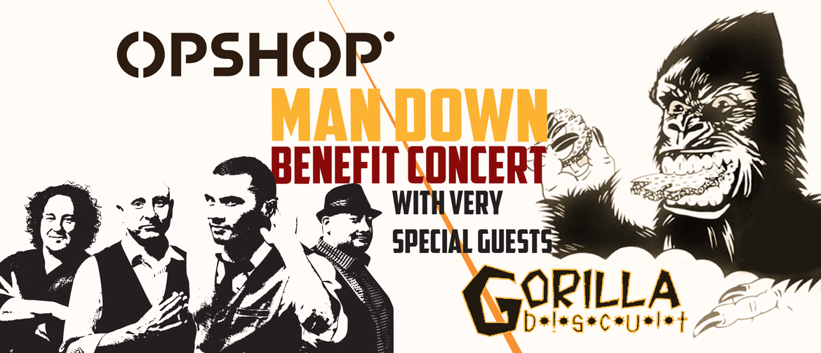 Opshop "Man Down" Benefit Concert With Gorilla Biscuit