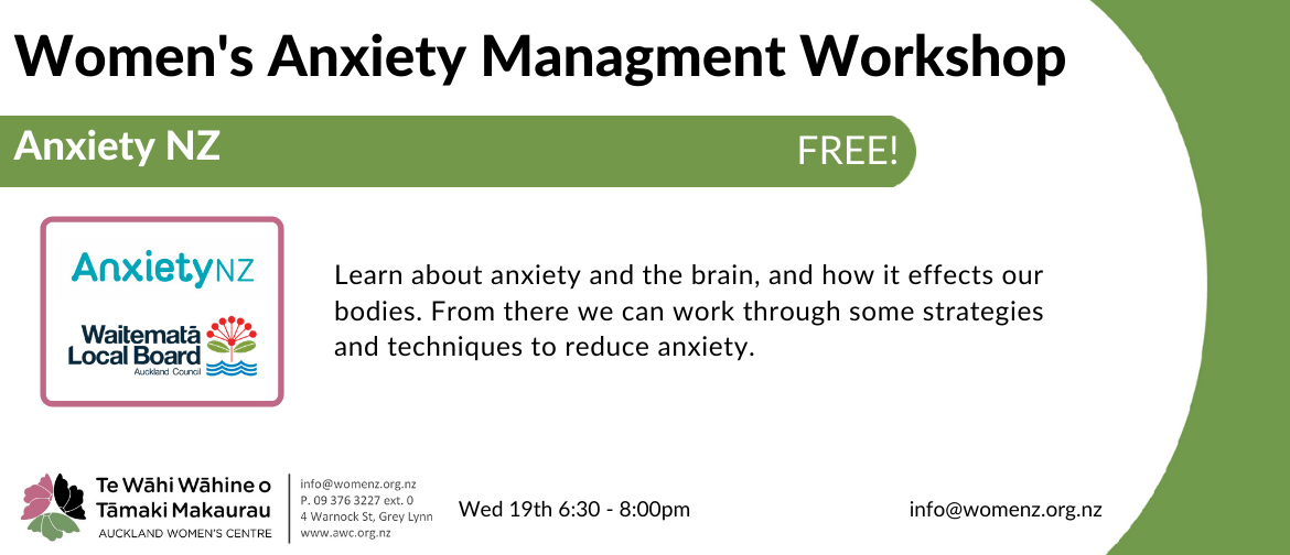 Women's Anxiety Management Workshop