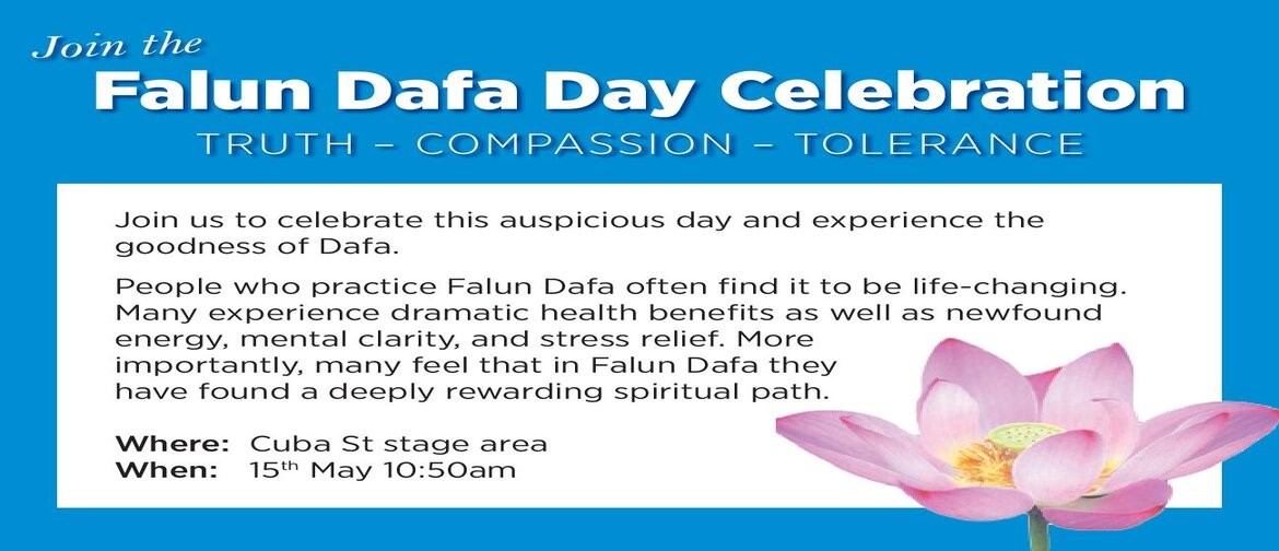 Falun Dafa Day Celebration