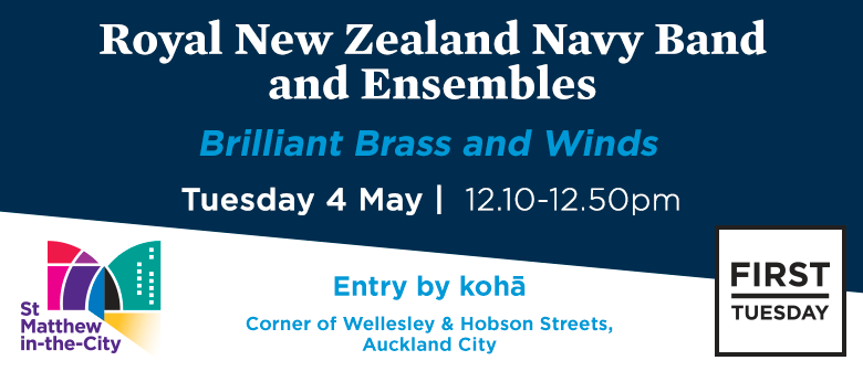 First Tuesday Concert - Royal NZ Navy Band