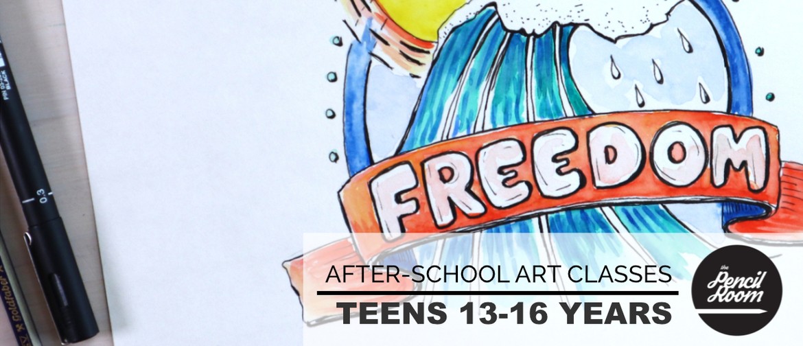 Teens After-School Art Classes - 12 to 16 years
