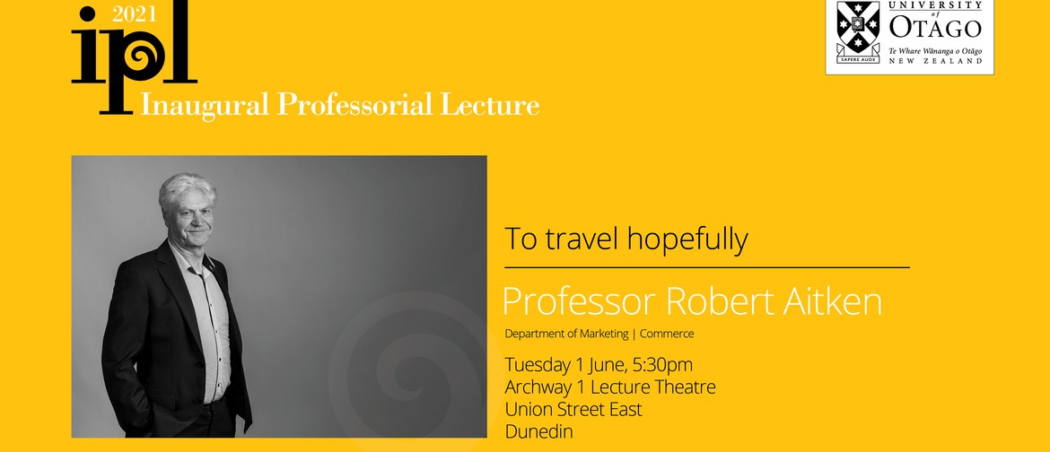 Inaugural Professorial Lecture – Professor Robert Aitken