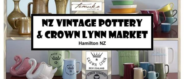 NZ Vintage Pottery & Crown Lynn Market