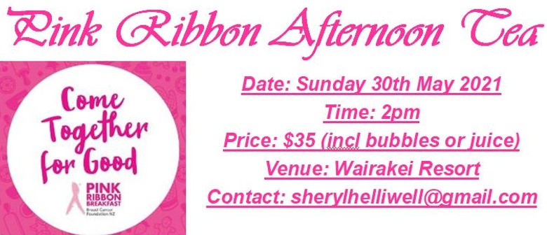 Pink Ribbon Afternoon Tea: CANCELLED