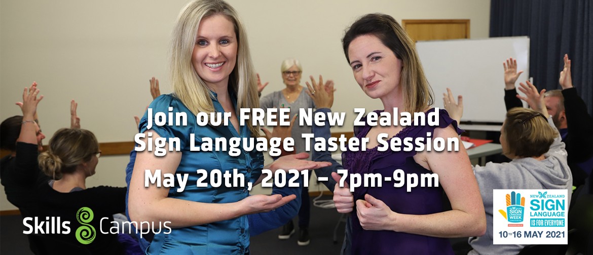 New Zealand Sign Language Taster Class