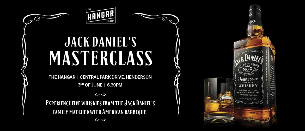 Jack Daniel's Whiskey Masterclass: CANCELLED