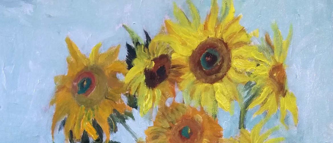 Paint and Wine Night - Van Gogh Sunflowers