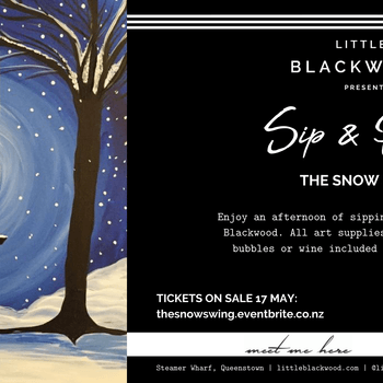 Sip & Paint: The Snow Swing at Little Blackwood