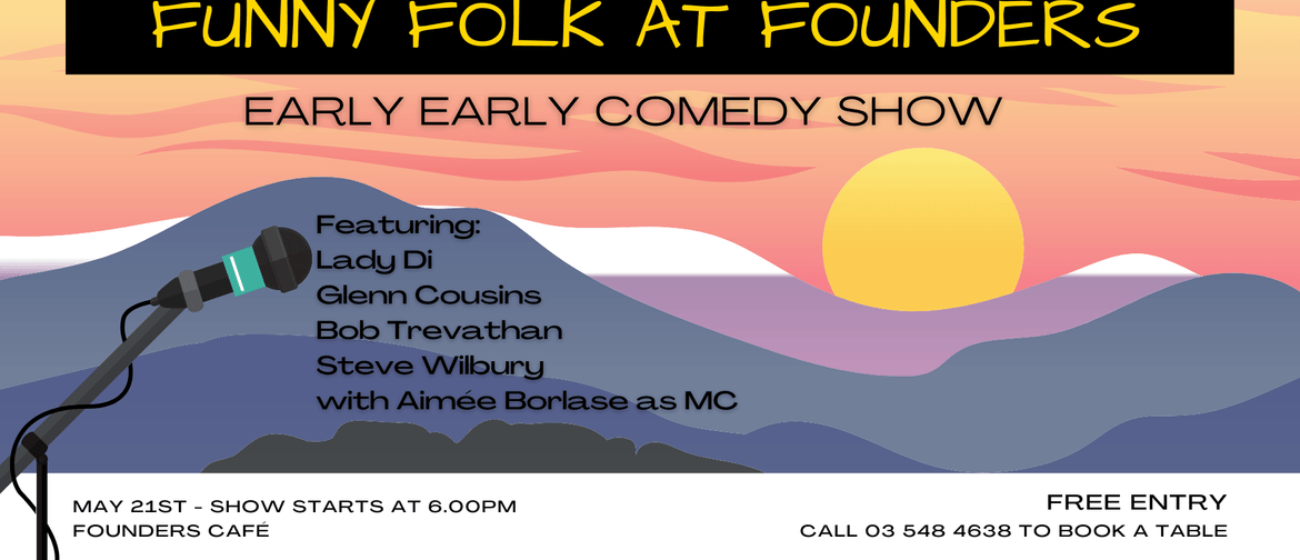 Funny Folk at Founders: Comedy Night