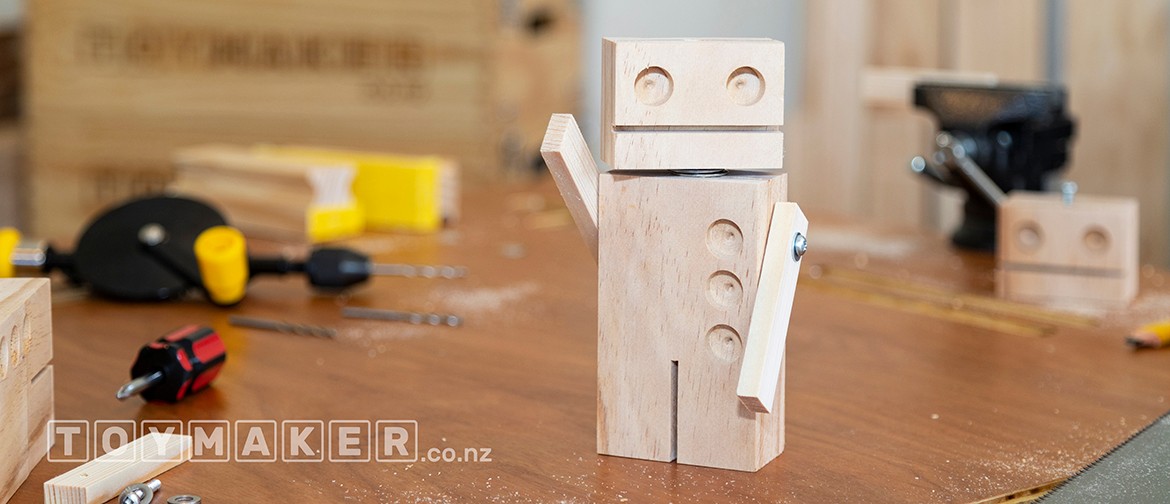 Kids Workshop: Make a Wooden Robot