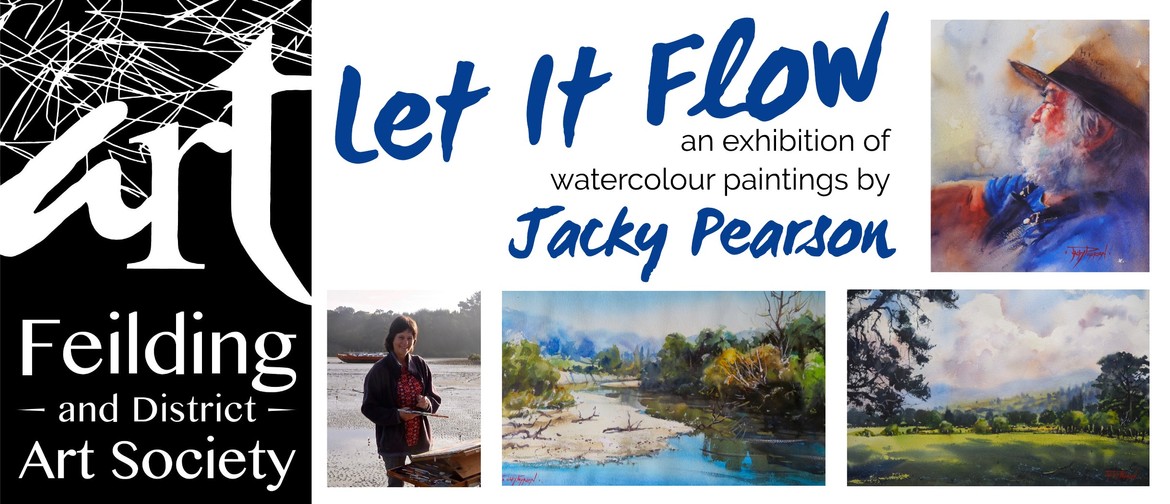 Let it Flow - Jacky Pearson Watercolour Exhibition