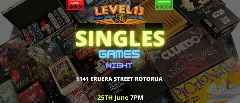Singles Mingle Games Night