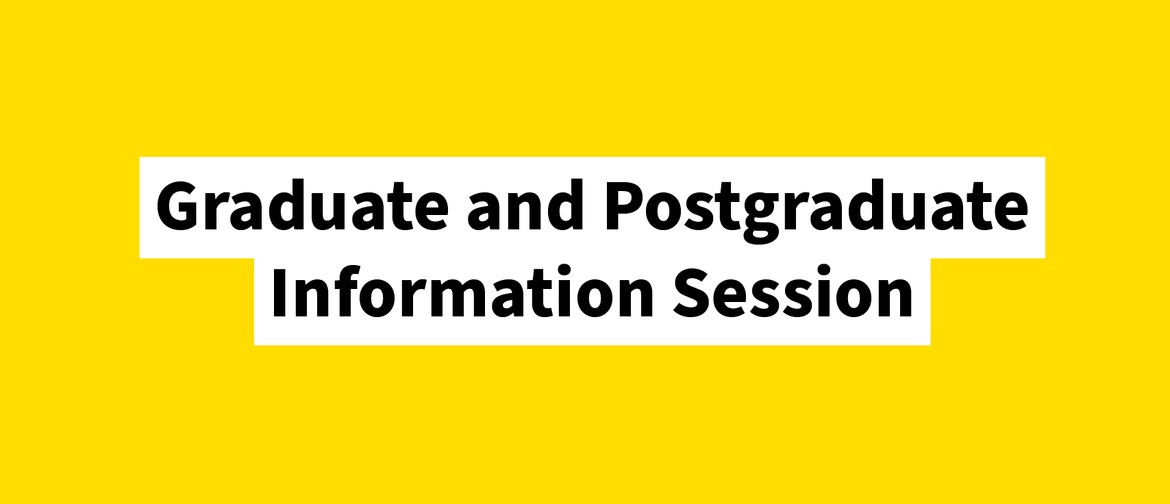 Wintec Graduate and Postgraduate Information Session