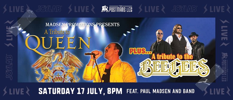 Madsen Promotions tribute to Queen + Bee Gees