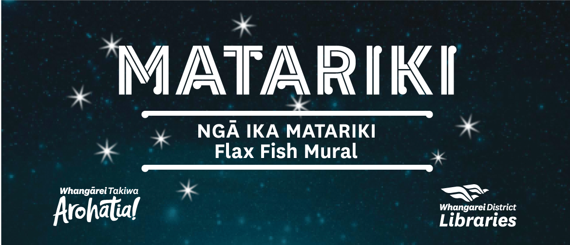 Ngā Ika Matariki - Flax Fish Mural