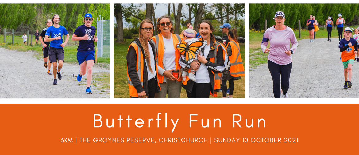 6km Butterfly Fun Run 2021 - Miscarriage Matters NZ