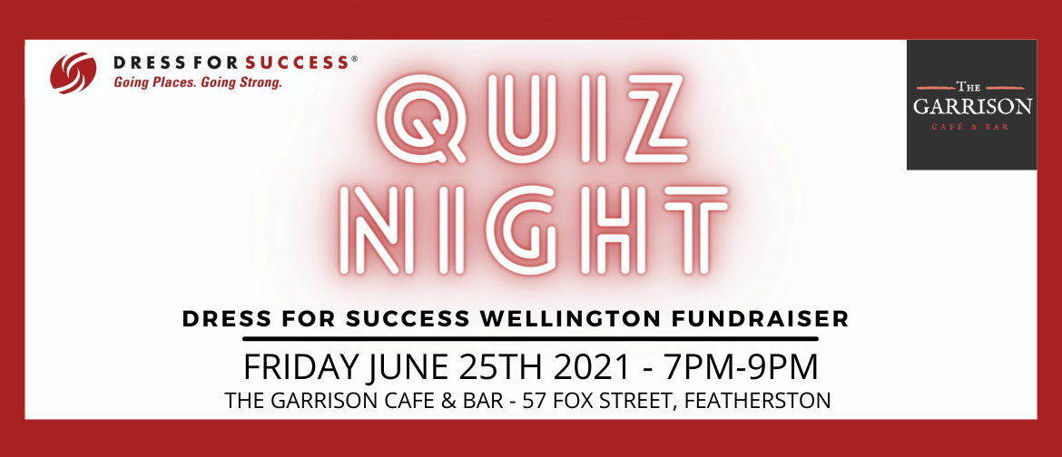 Dress for Success Wellington Quiz Night!: CANCELLED