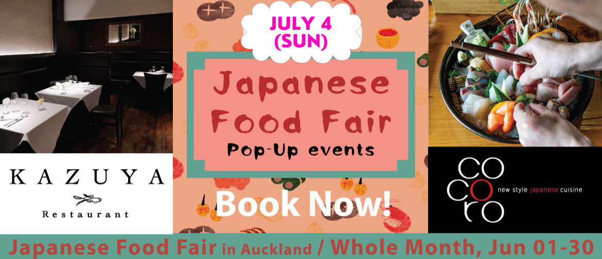 Japanese Food Fair: Special Fine Dining Experience