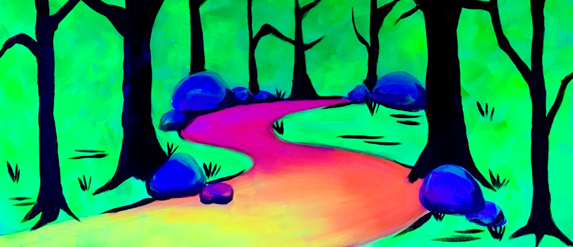 Glow in the Dark Paint Night - Enchanted Forest