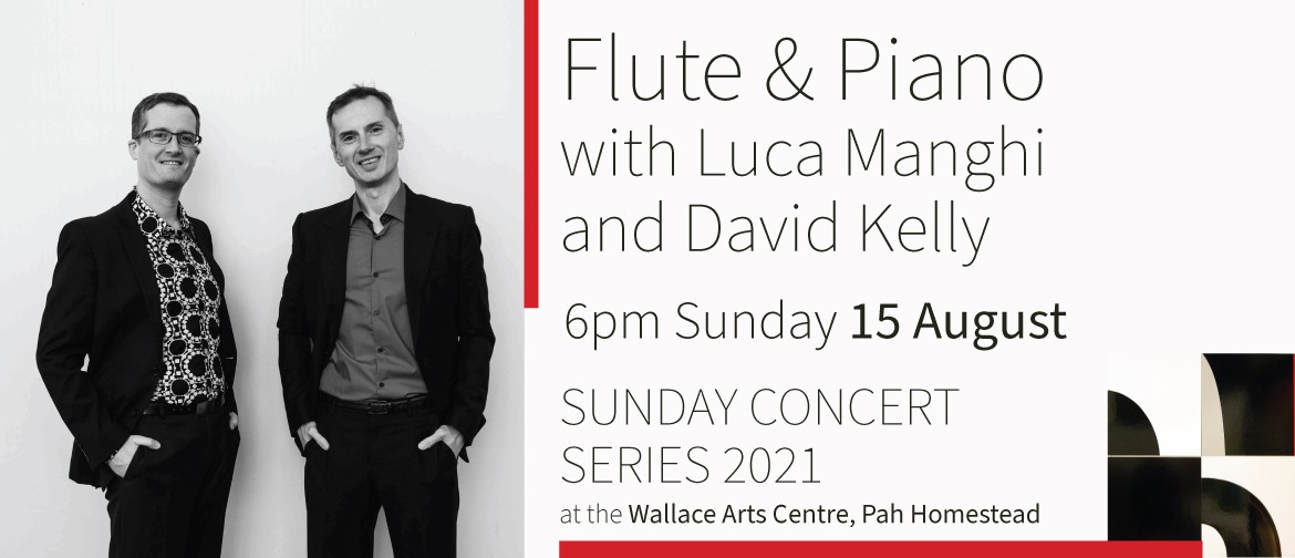 Sunday Concert Series: Luca Manghi Flute (Flute & Piano)