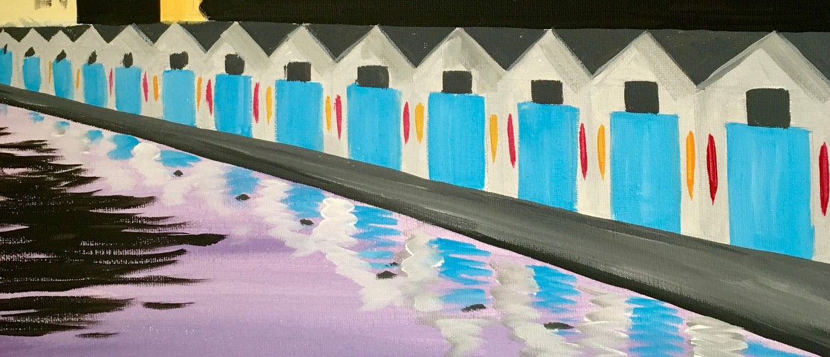 Paint and Wine Night - Oriental Bay Sheds