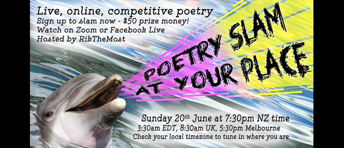 Poetry Slam at Your Place - Event #42