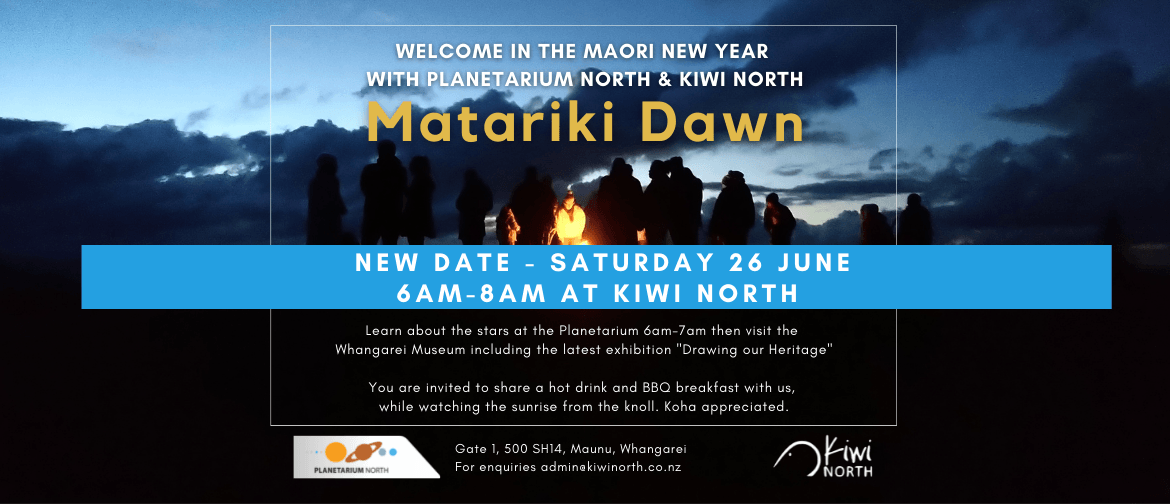 Matariki Dawn with Kiwi North and Planetarium North