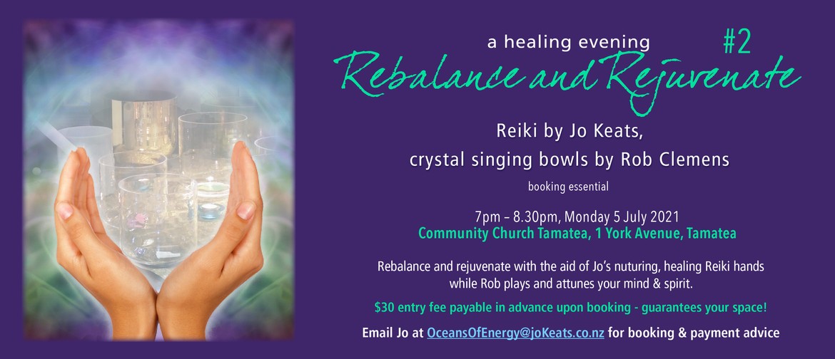 A Healing Evening with Jo Keats & Rob Clemens