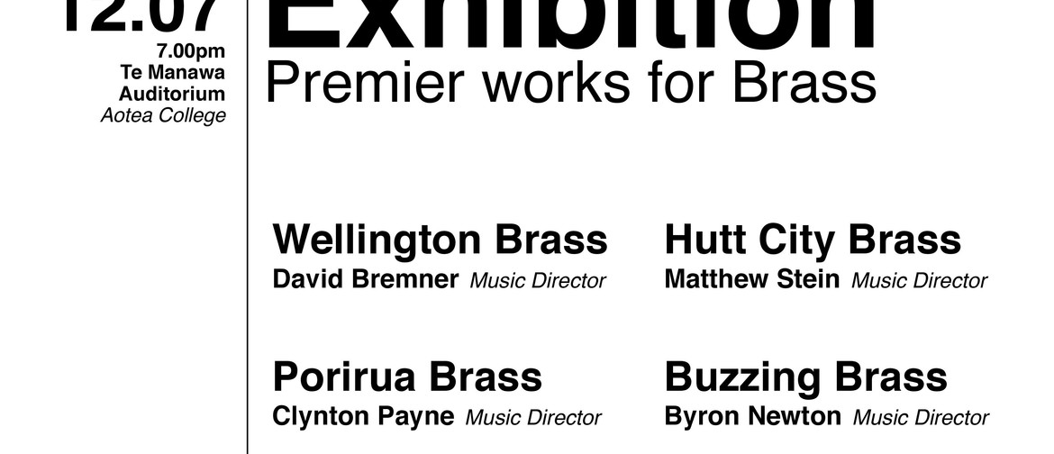 Exhibition - Premier Works For Brass