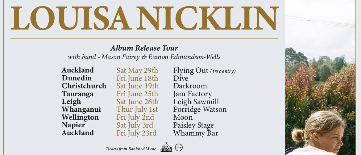 Louisa Nicklin - Album Release Tour