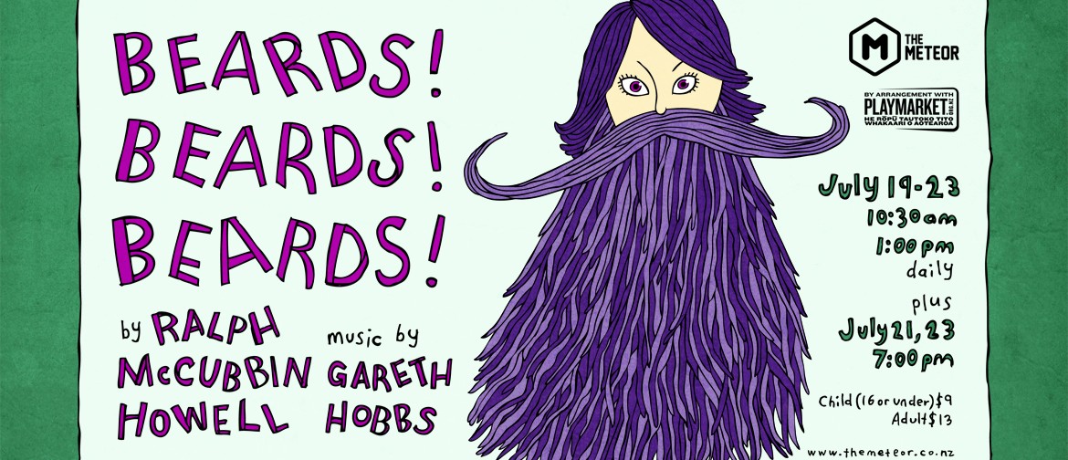 Beards! Beards! Beards! by Ralph McCubbin Howell